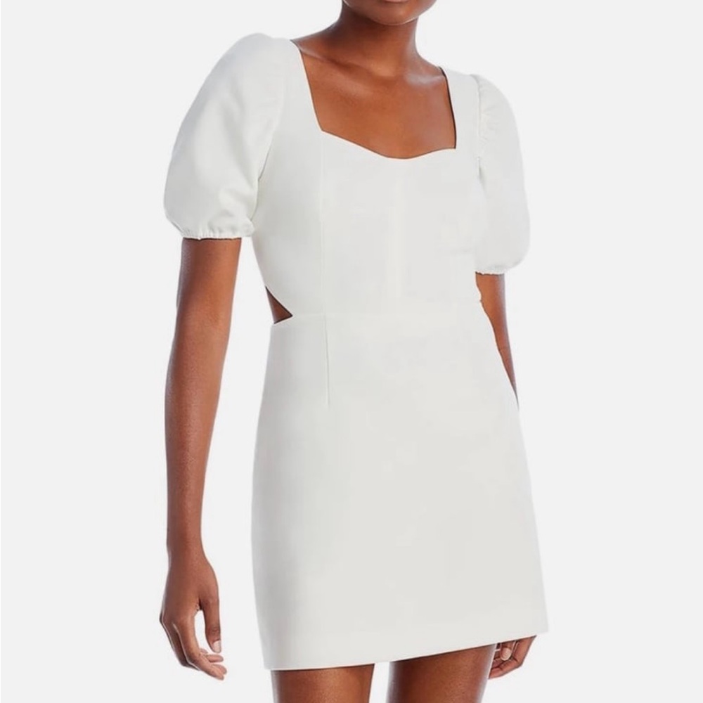 NWT White French Connection Mini Dress, Sz 10 (Orig $128)